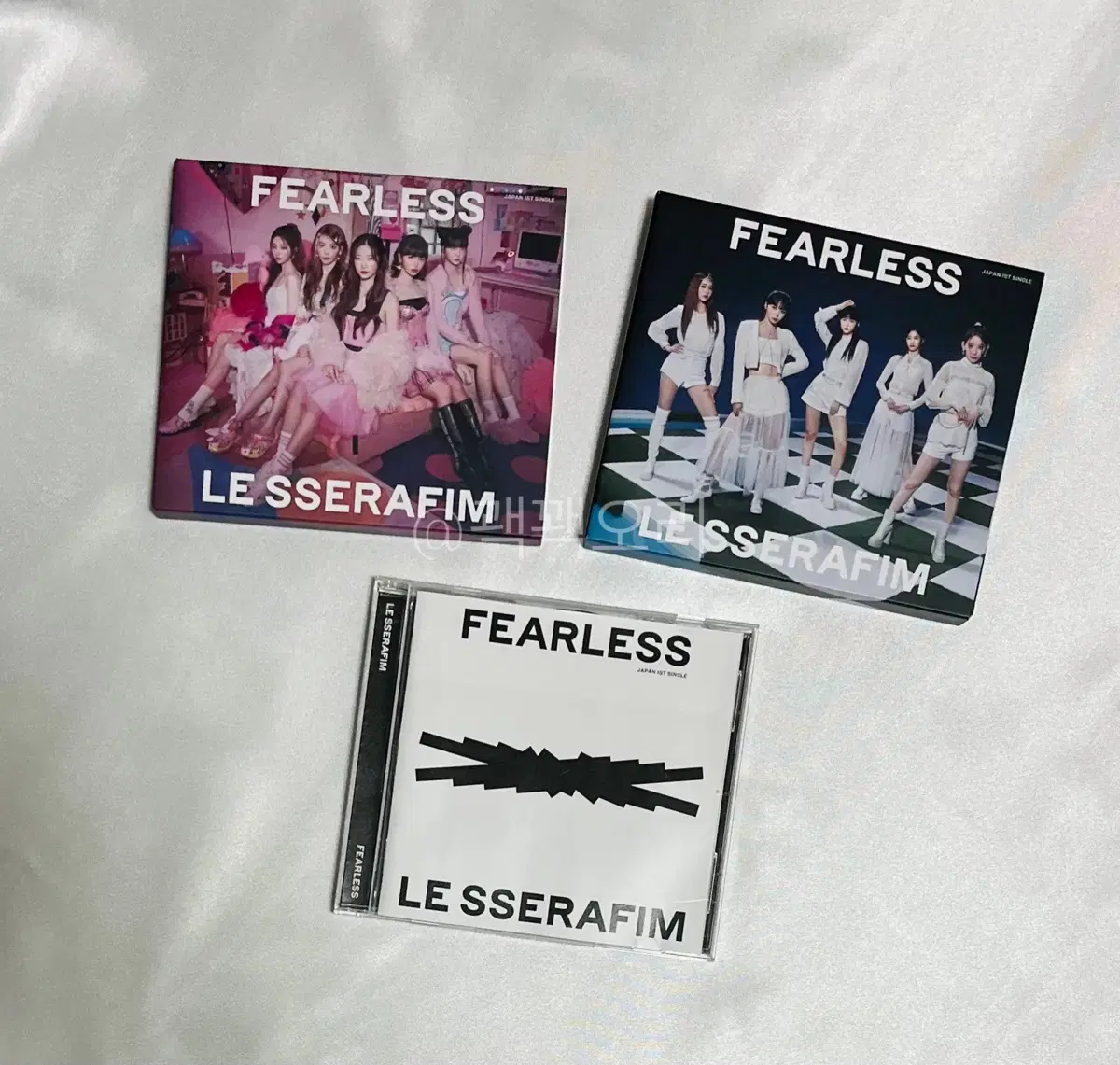 르세라핌 FEARLESS 일본 CD