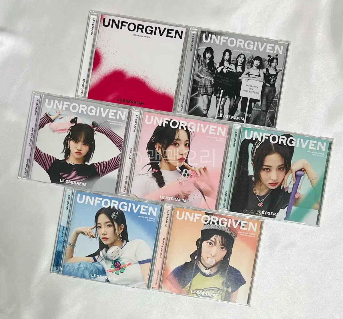 르세라핌 UNFORGIVEN 일본 CD