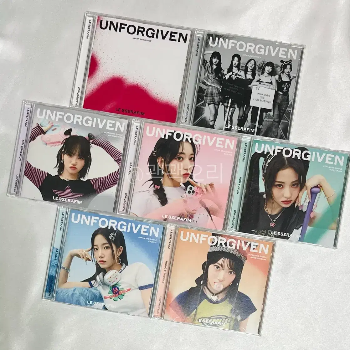 르세라핌 UNFORGIVEN 일본 CD