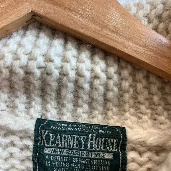 KEARNEY HOUSE 헤비울 풀오버 코위찬 L