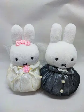 미피 웨딩 인형