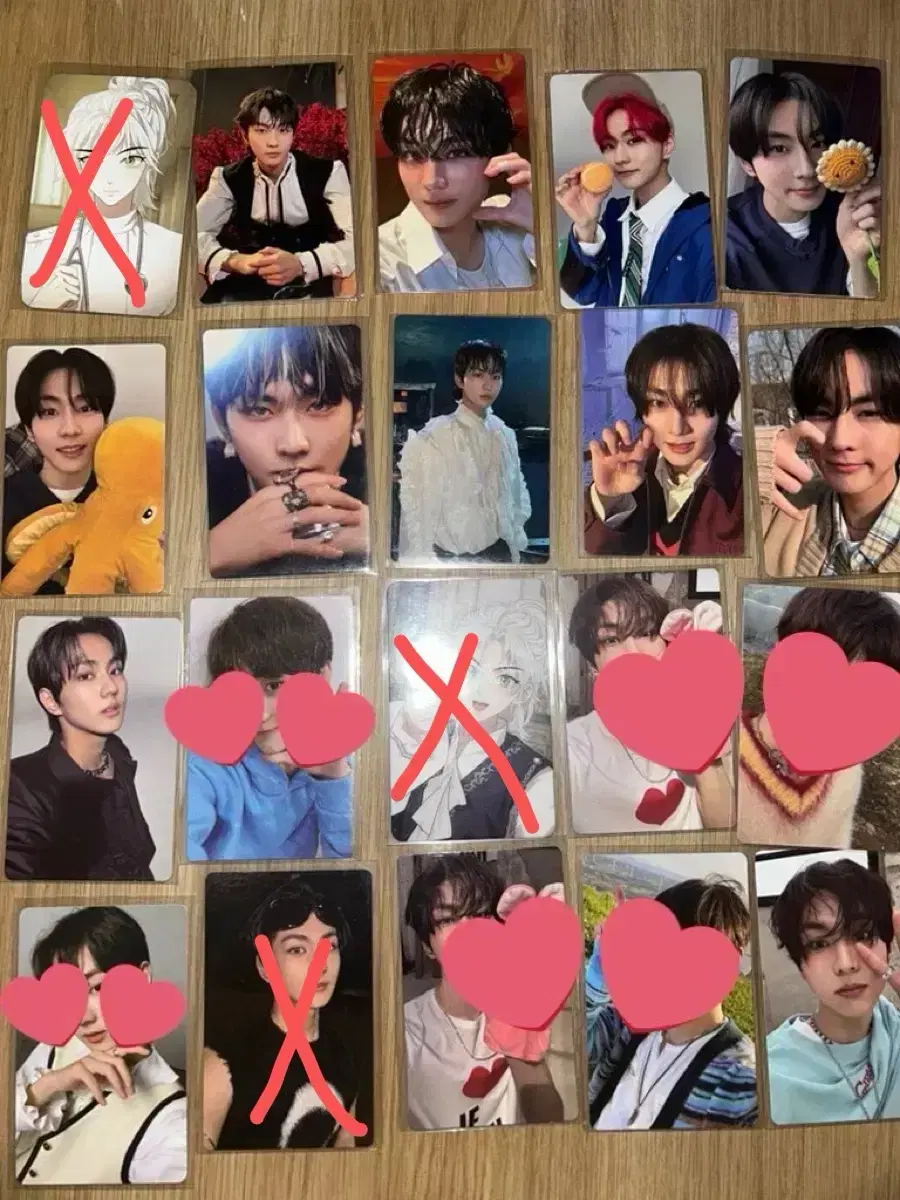 Enhypen Photo Card photocard wts jungwon heeseung jay jake sunghoon sunwoo ni-ki