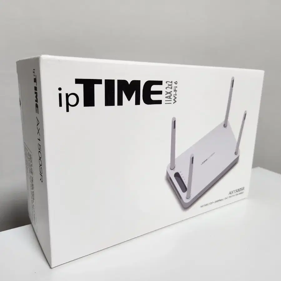 (미개봉) EFM ip TIME AX1500R 기가 와이파이 유무선공유기