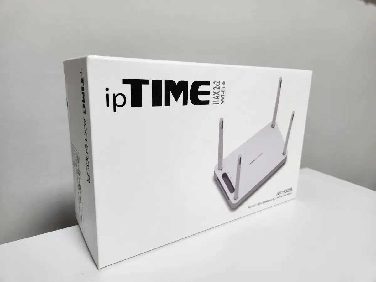 (미개봉) EFM ip TIME AX1500R 기가 와이파이 유무선공유기