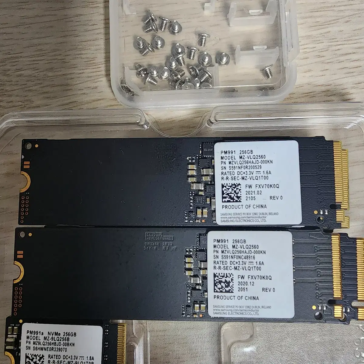 삼성 pm991a SSD 256GB 외.. /원도우10, 문서