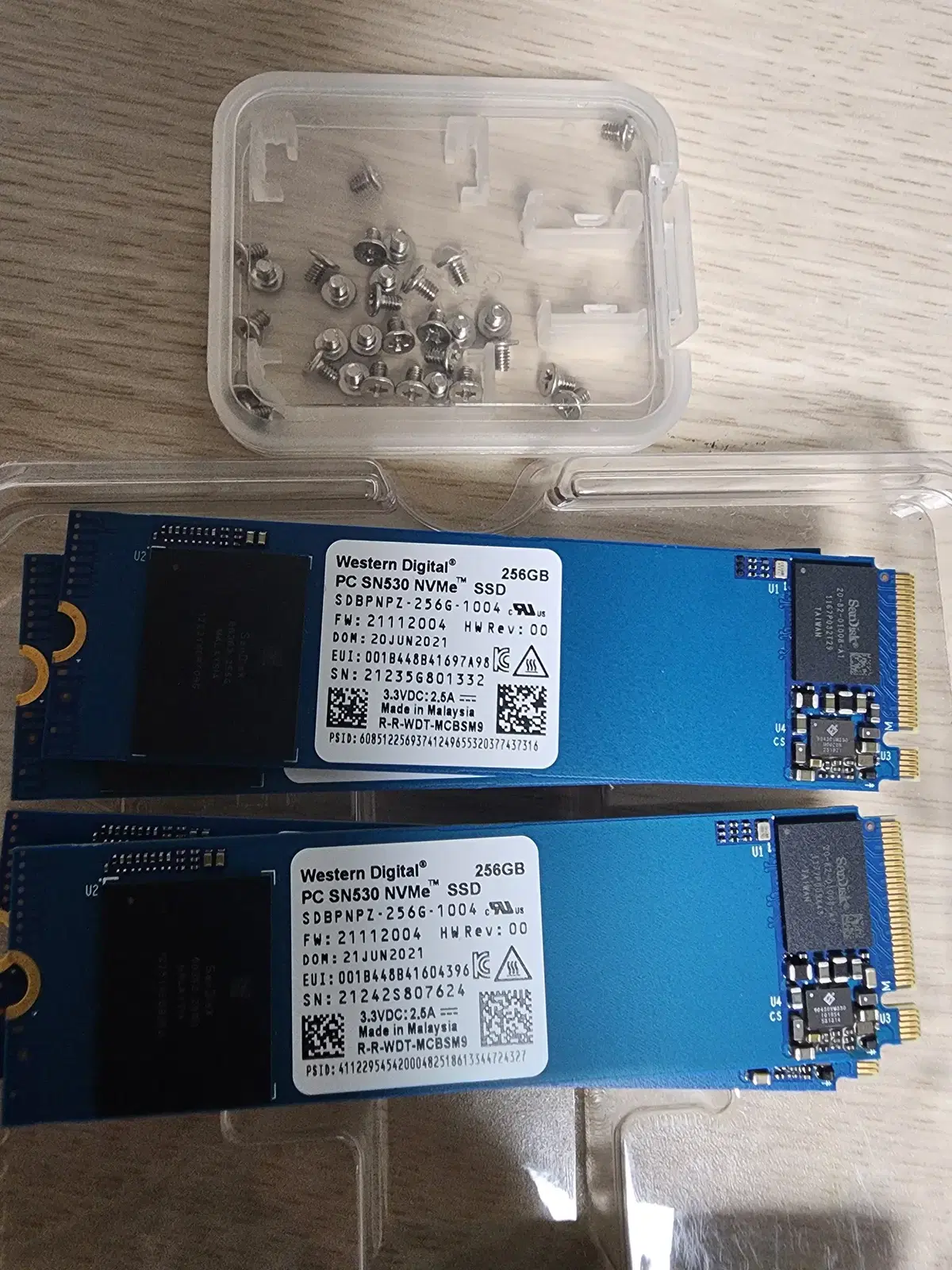 WD sn530 SSD 256GB 외.. /원도우10, 문서