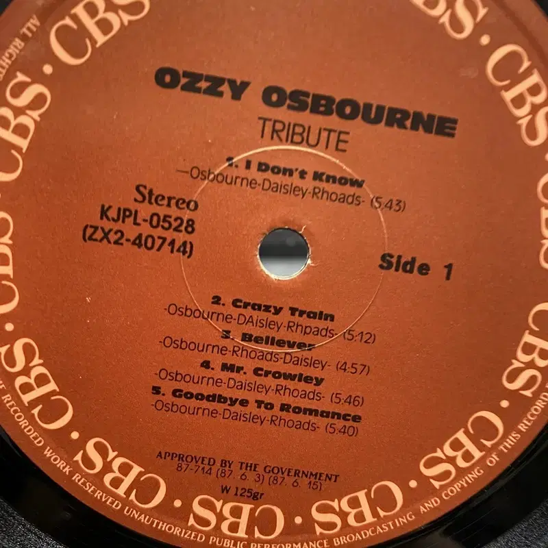 OZZY OSBOURNE LP / AA6579