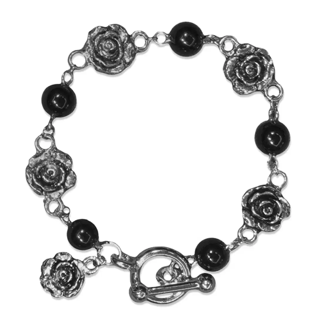 [X:ORDINARY] BLACK & ROSE BRACELET