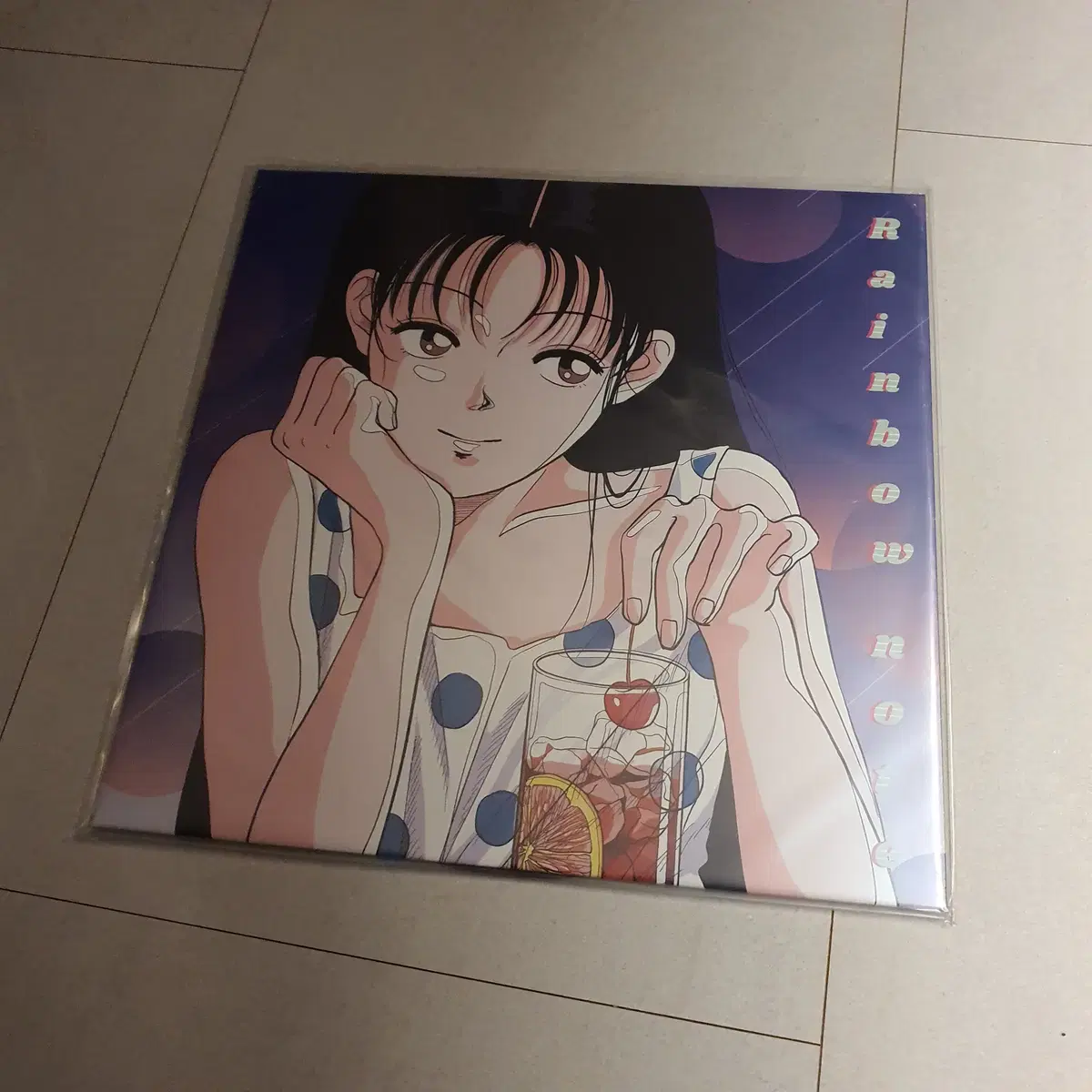 레인보우노트 LP [ 맴버 싸인 포토카드 퍼플 Vinyl ]