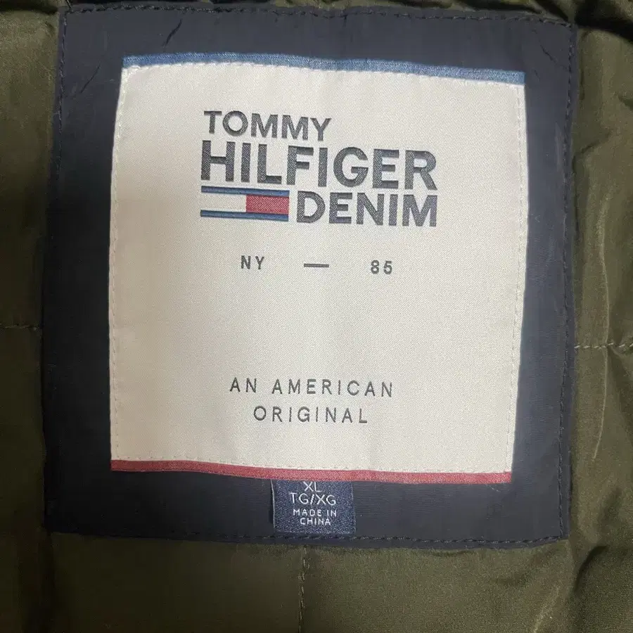 XL] 타미(TOMMY HILFIGER) 롱 봄버 항공자켓