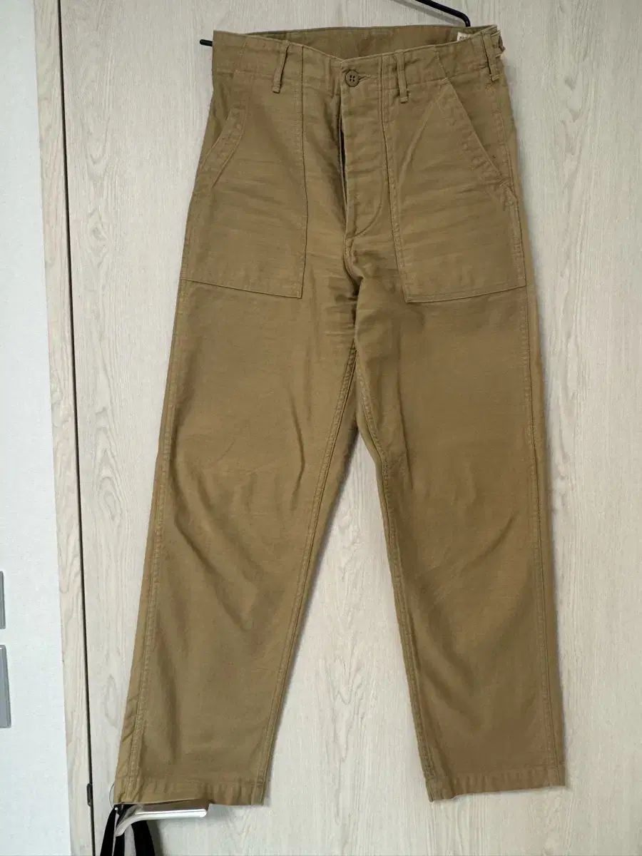 orSlow Fatigue Pants Original Fit Khaki