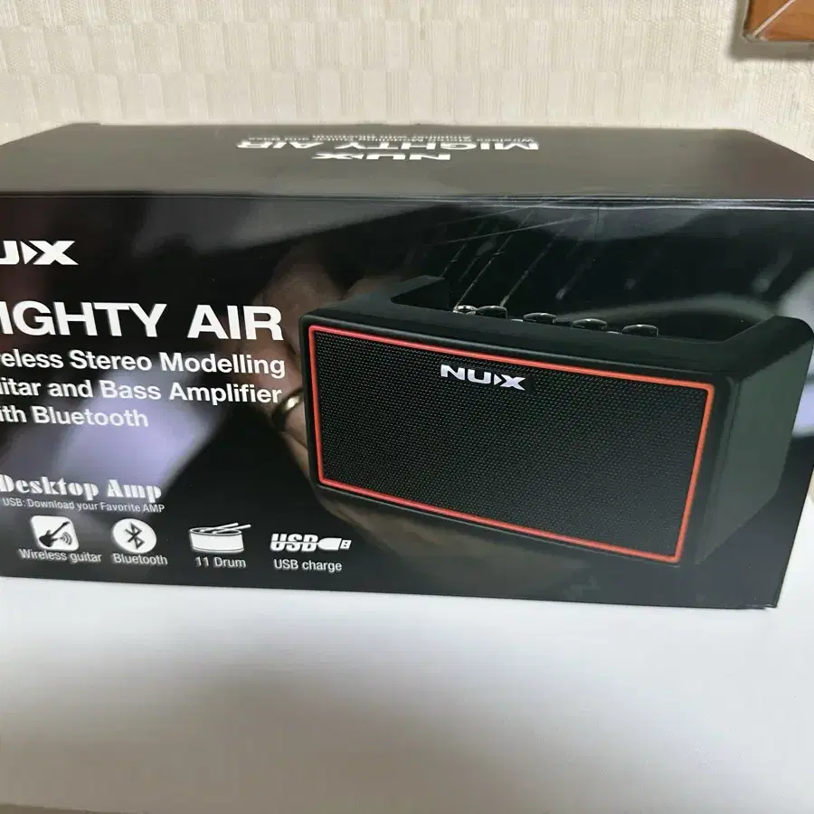 NUX mighty AIR 무선 일렉기타 미니 앰프(멀티이펙터 내장)