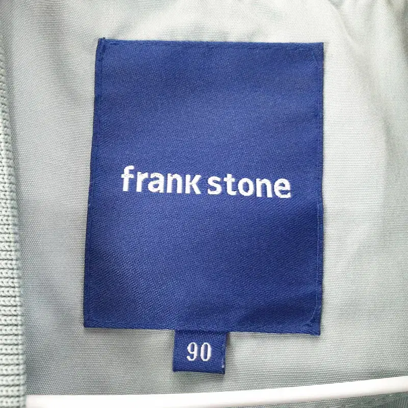 F0358 FRANK STONE 여90 민트 풀집업 자켓/더크