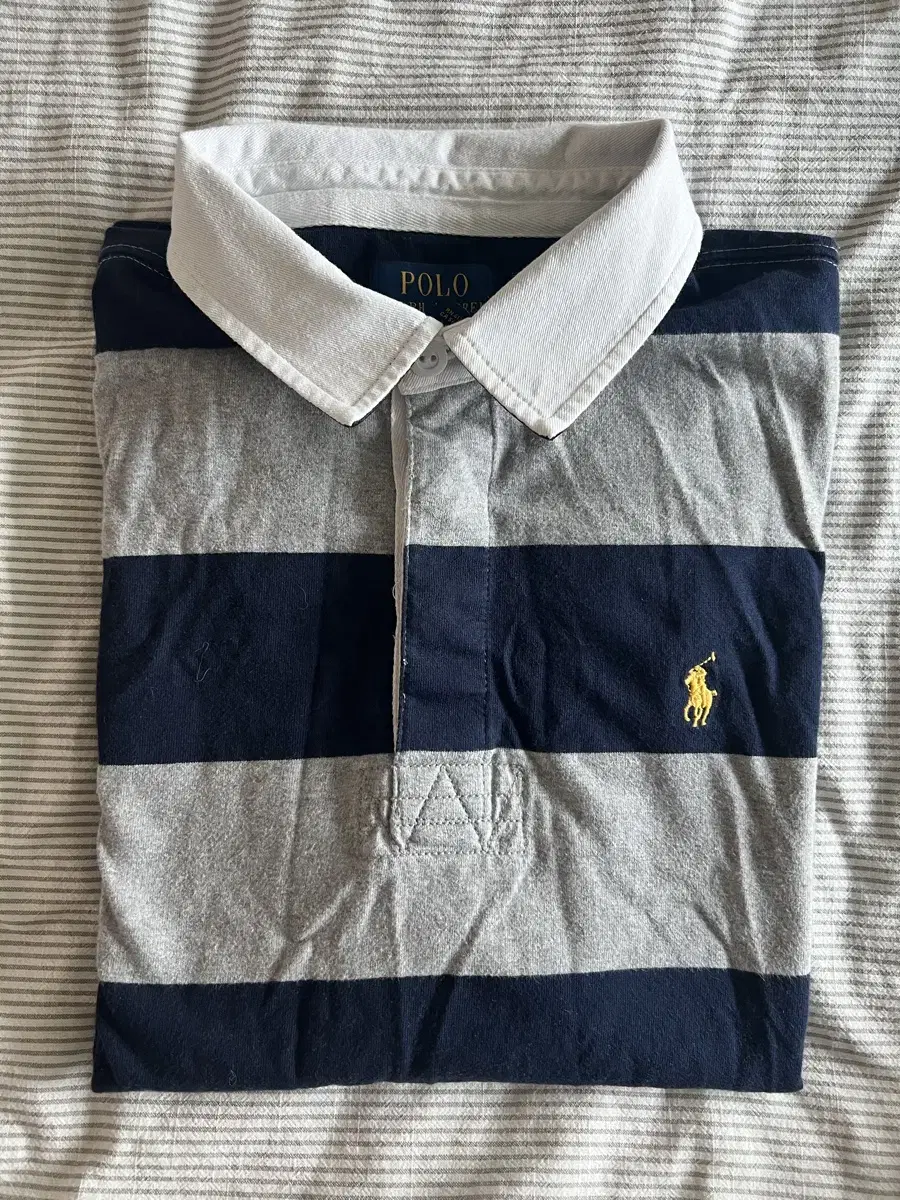 Polo Ralph Lauren 폴로 럭비 티셔츠 네이비 (boys L)