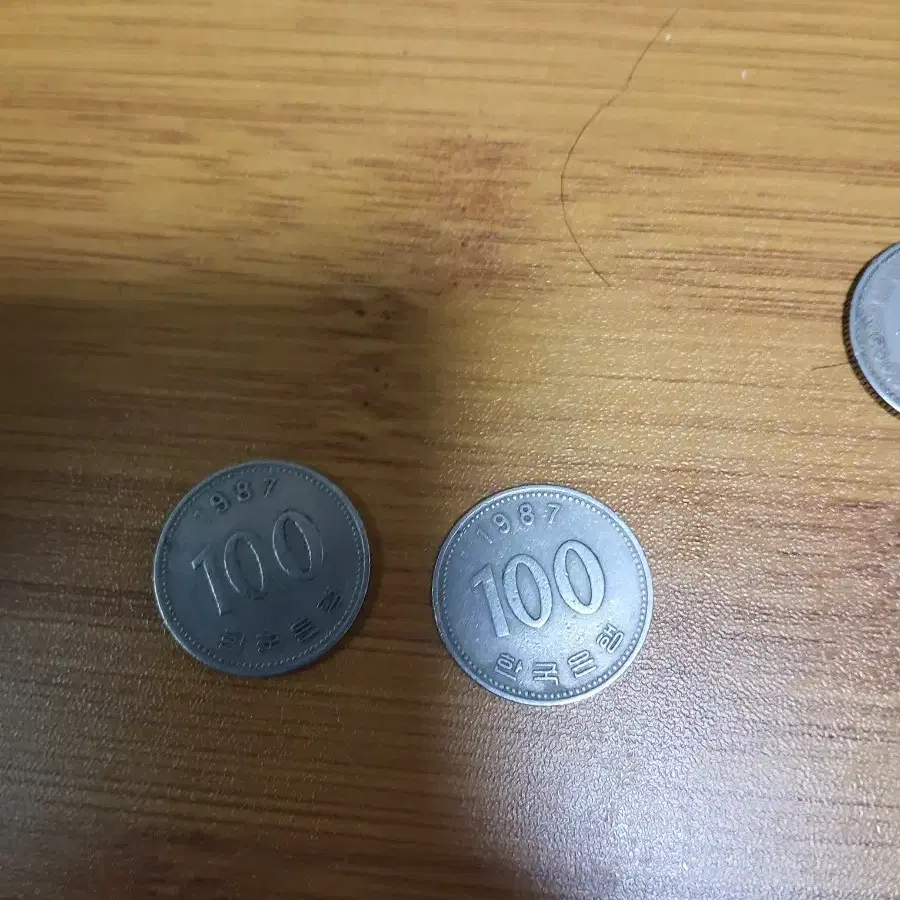 1987년100원