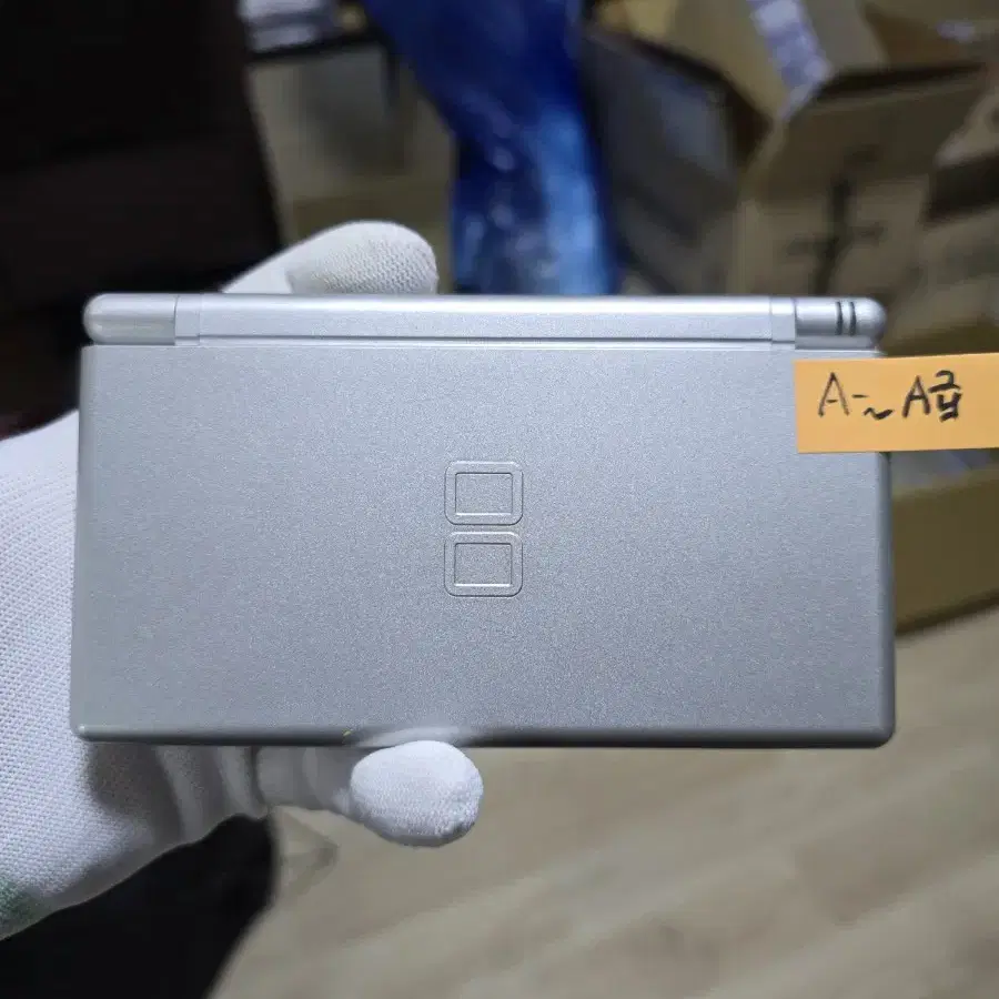 A-~A급 닌텐도 DS Lite DSL 실버 새터치판