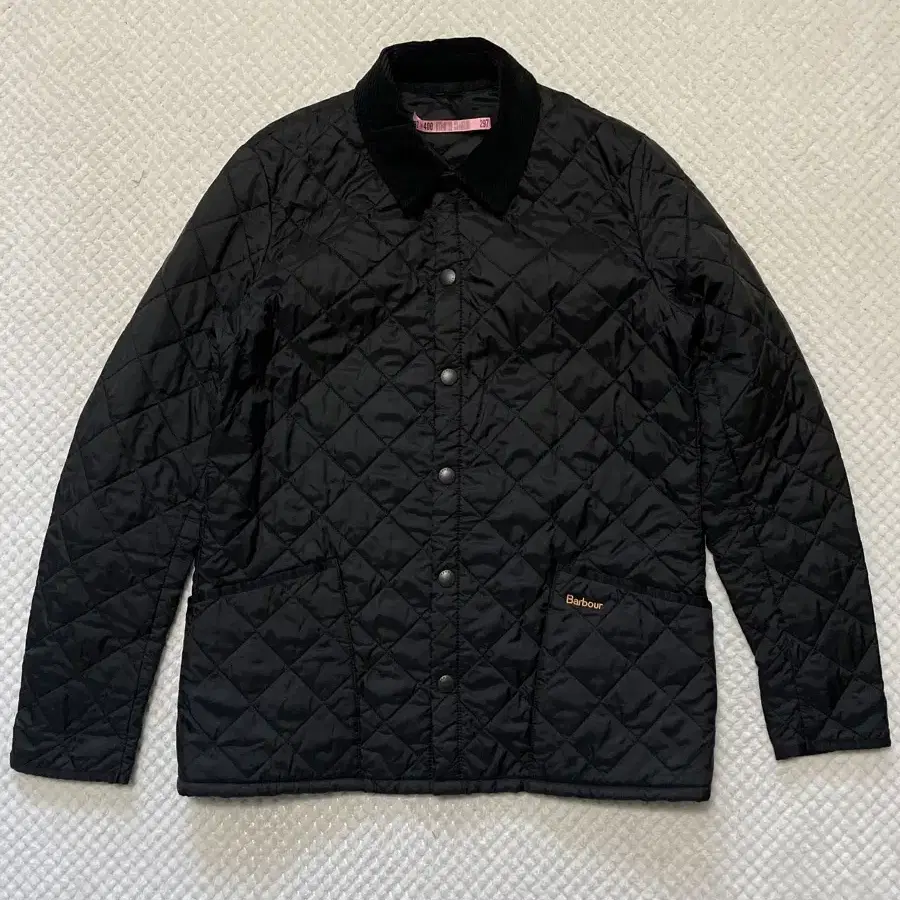 [L] 바버(Barbour) 헤리티지 리데스데일 퀼팅자켓 블랙(클리닝O)