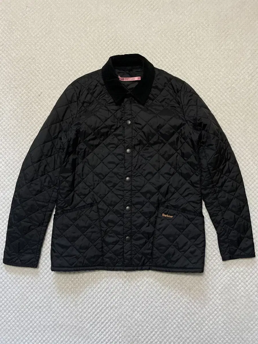 [L] 바버(Barbour) 헤리티지 리데스데일 퀼팅자켓 블랙(클리닝O)