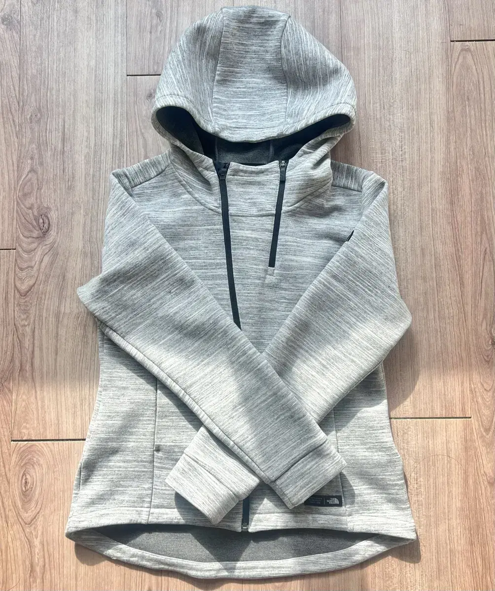 The North Face White Belly Turbine Zip Up