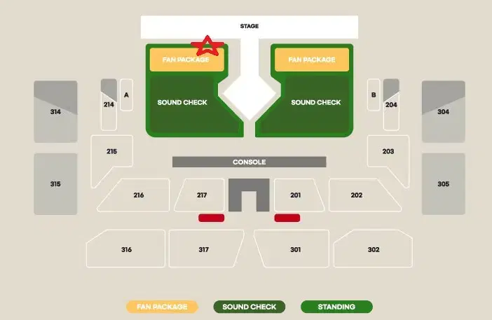 12월27일 비투비 btob 콘서트 스탠딩A 20번대 한장