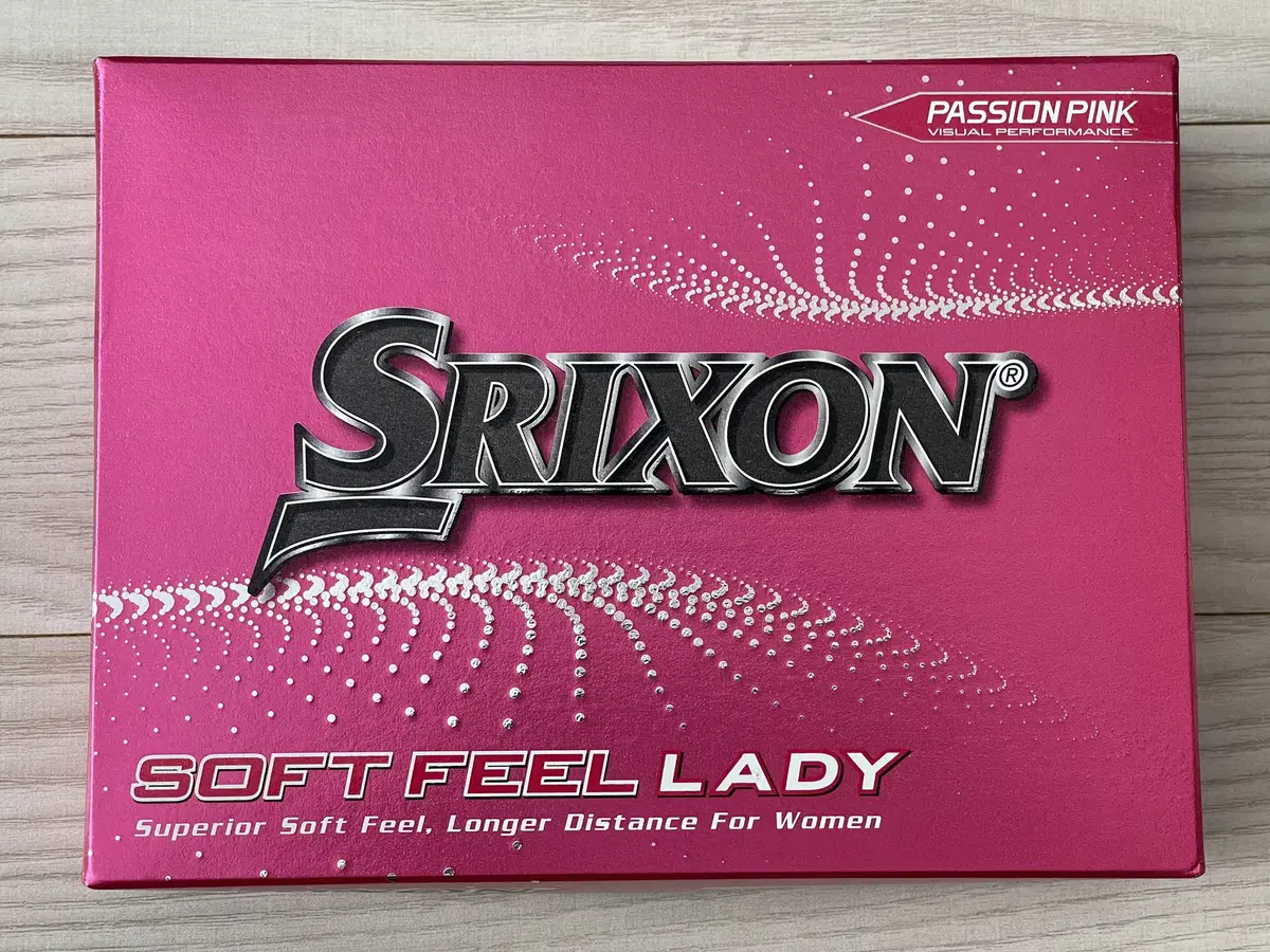 (New Product) Srixon Golf Ball Soft Feel Lady 1 Dozen 12 Balls