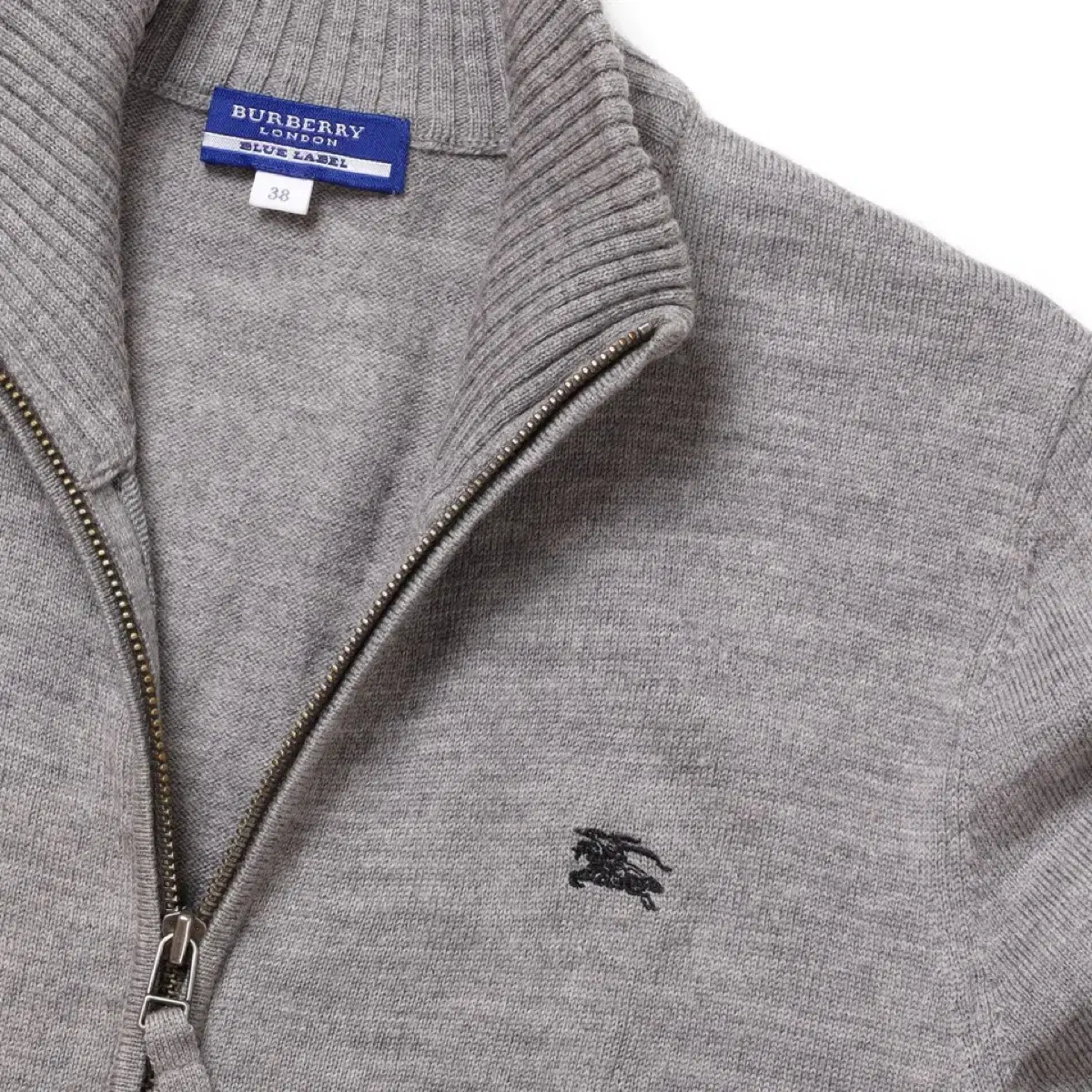 Burberry Blue Label Zip Up Sweater