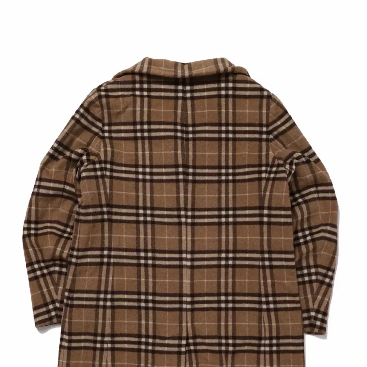 Burberry Nova Check Wool Single Coat