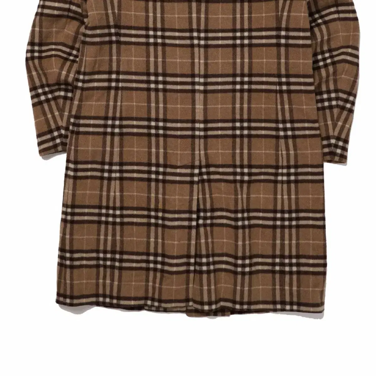 Burberry Nova Check Wool Single Coat