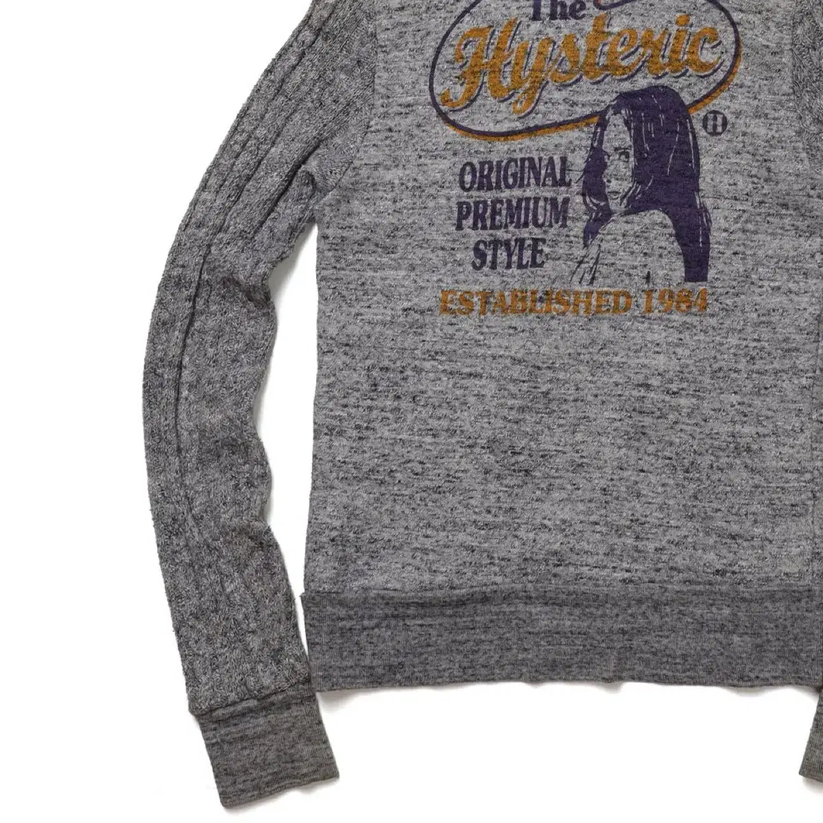 Hysteric Glamour Cable Knit Hoodie