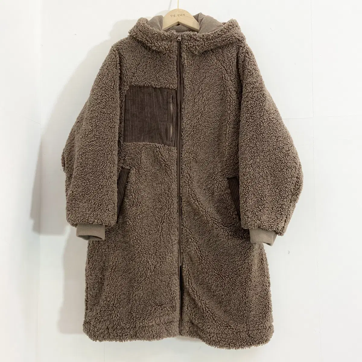 행턴 뽀글이 코트 S(90) Hangten Sherpa Coat