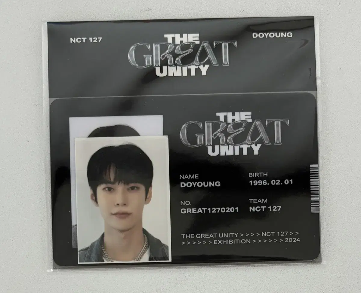 Unsealed) nct 127 TheUnity Exhibition ID Card doyoung wts photocard Sells.