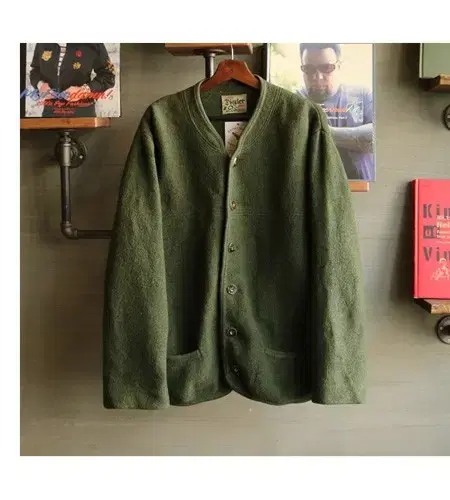 Australia open collar Wool jacket (105)