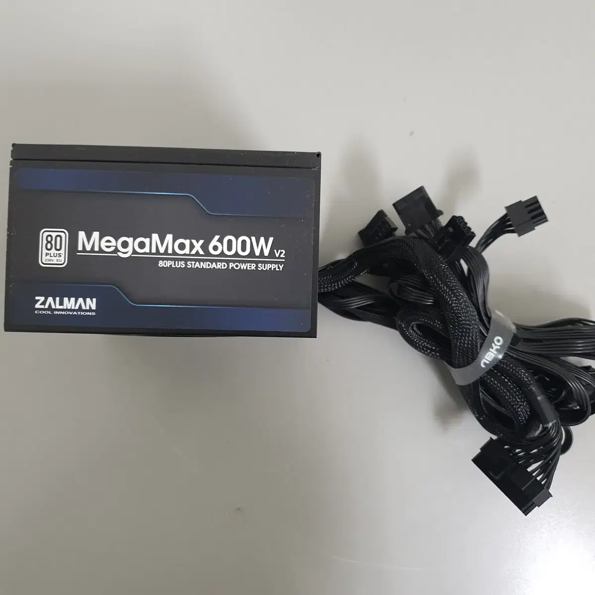 [무료배송] 중고 잘만 Megamax 80plus 정격 600W 파워