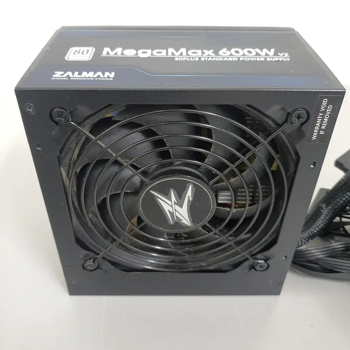 [무료배송] 중고 잘만 Megamax 80plus 정격 600W 파워