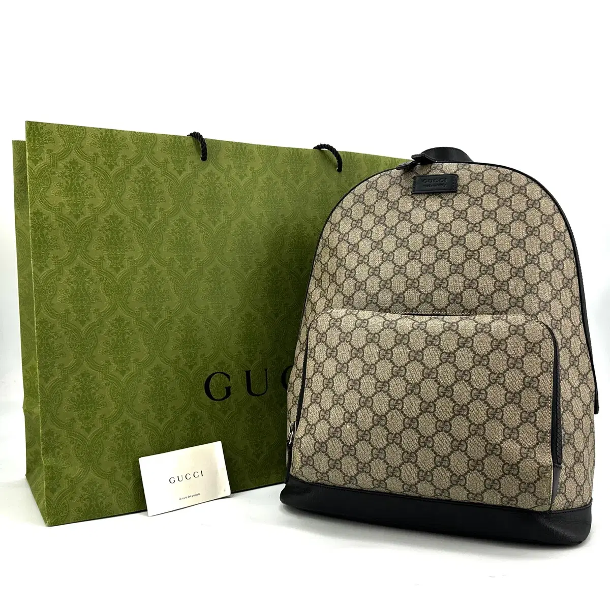 Gucci GG Supreme Eden Backpack (406370)