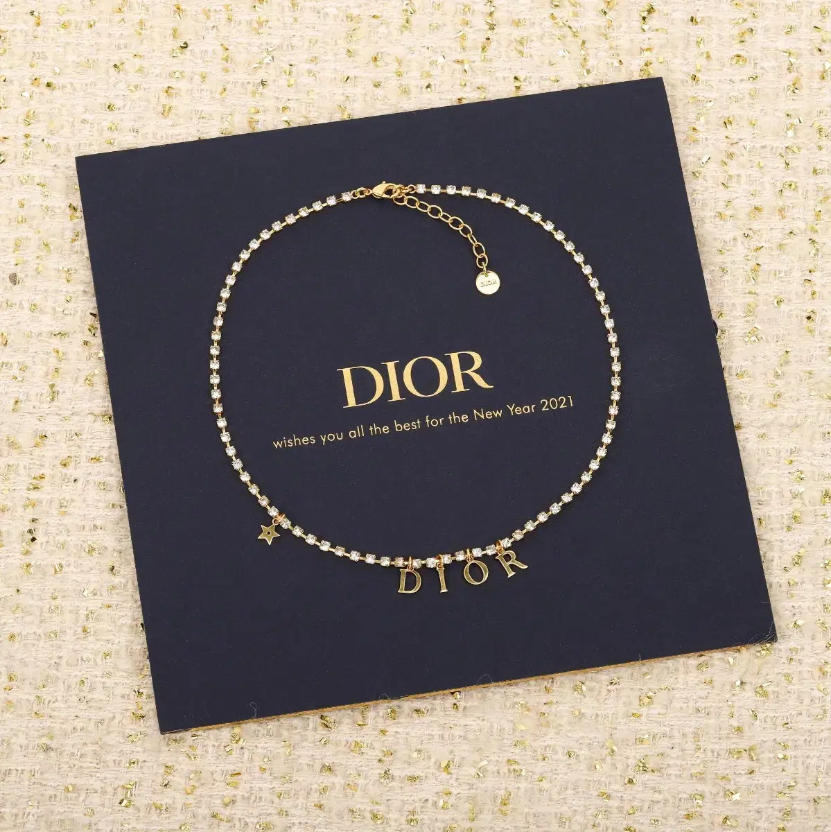 디올 Dior 이니셜 목걸이