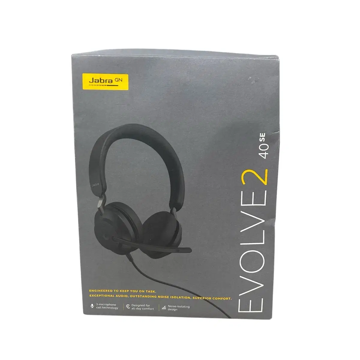 미사용 Jabra Evolve2 자브라 이볼브2 40se 헤드셋