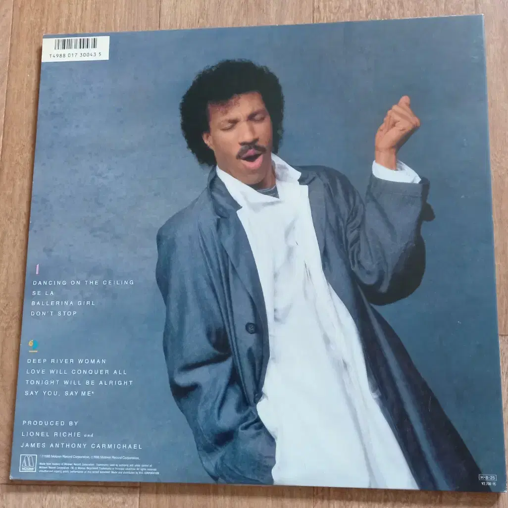 Lionel Richie lp 일본반 엘피