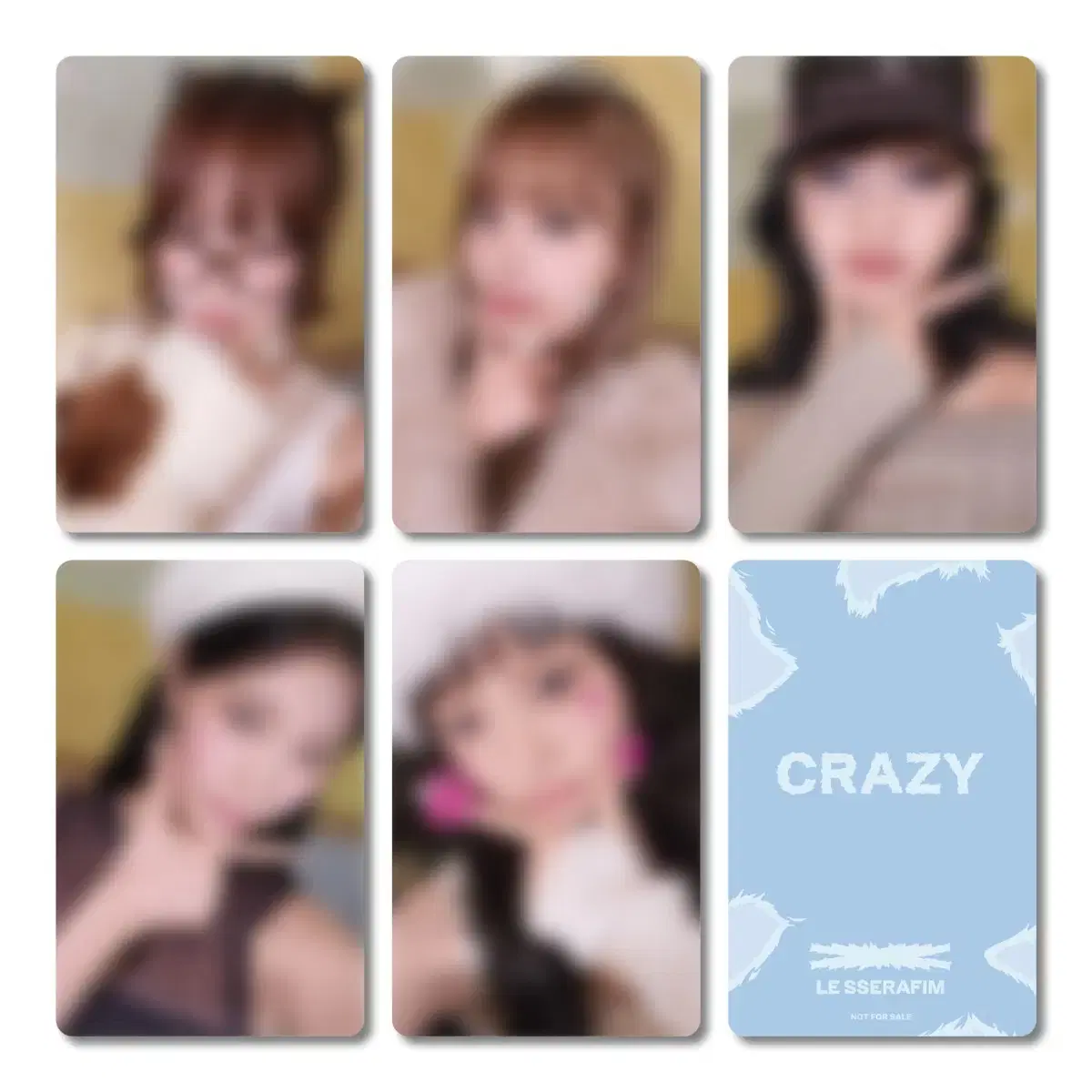 르세라핌 일본 crazy 크레이지 hmv 타워레코드 럭드 플리스 포카