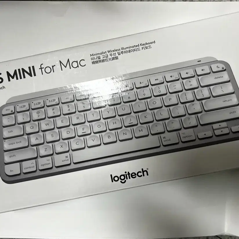 미개봉 로지텍 mx keys mini for mac 팝니다