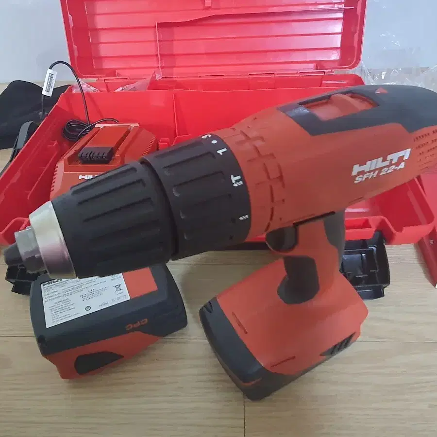 HILTI 충전햄머드릴 SFH22-A 21.6V-3.3Ah 2pack