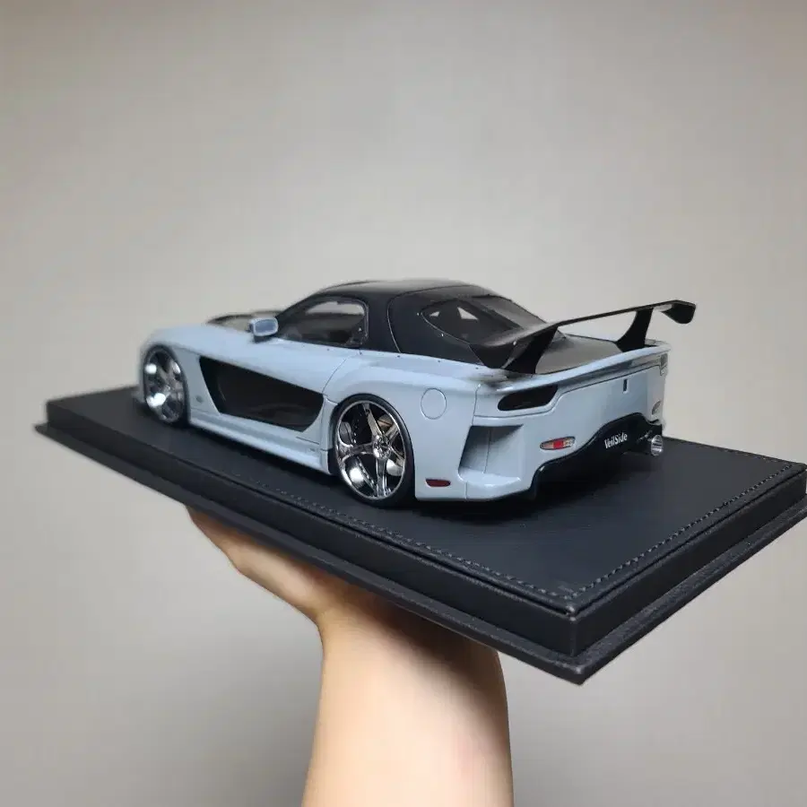 1:18 스케일 마쯔다 RX-7 베일사이드 레진 다이캐스트 모형자동차