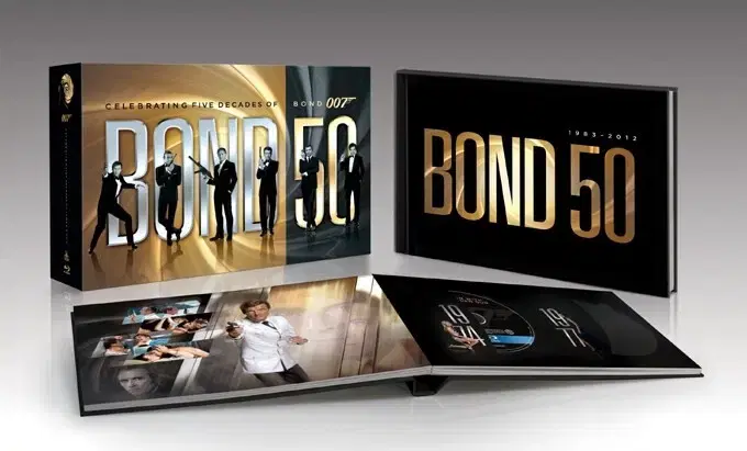 Blu-ray Bond 50: 007 50th Anniversary limited edition Sells three (23 discs)