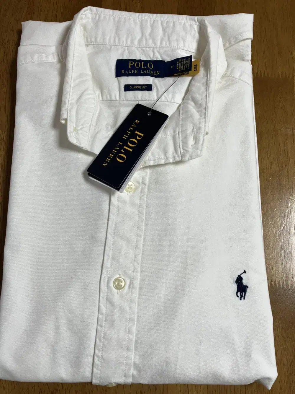 [NEW][POLO] GARMENTDIE Oxford Shirt Classic Fit White M 33%OFF