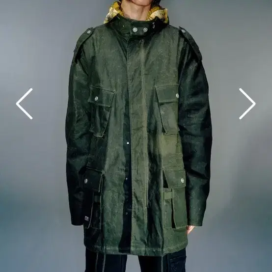 베이컨트 아카이브 broner waxed field jacket