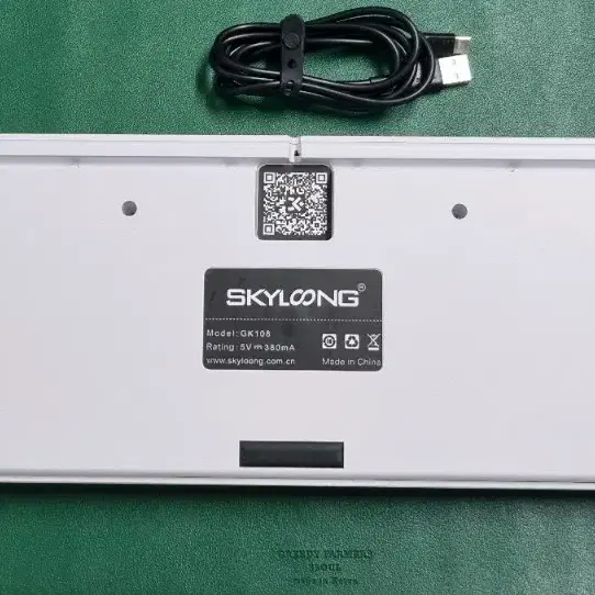 깨끗한 SKYLOONG GK108 커스텀 고성능 기계식키보드 팝니다