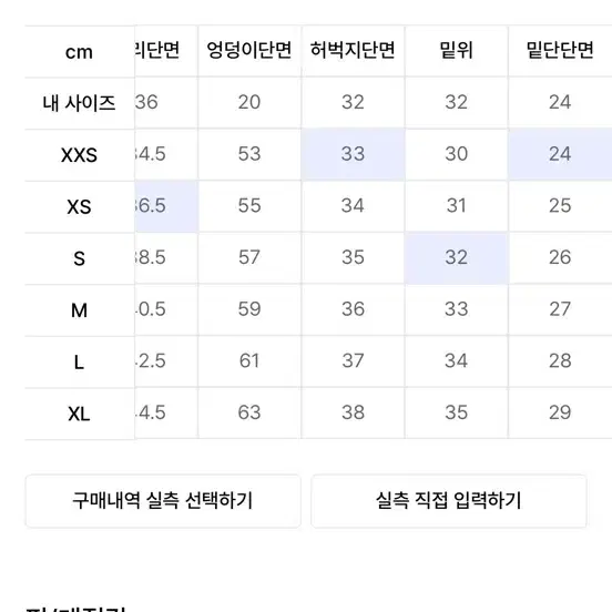 급처 데님 팬츠