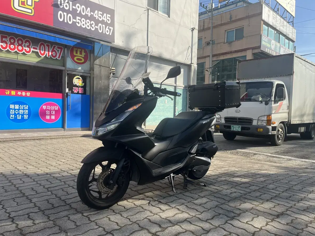 Pcx 22년식 3만키로 배달대행 세팅