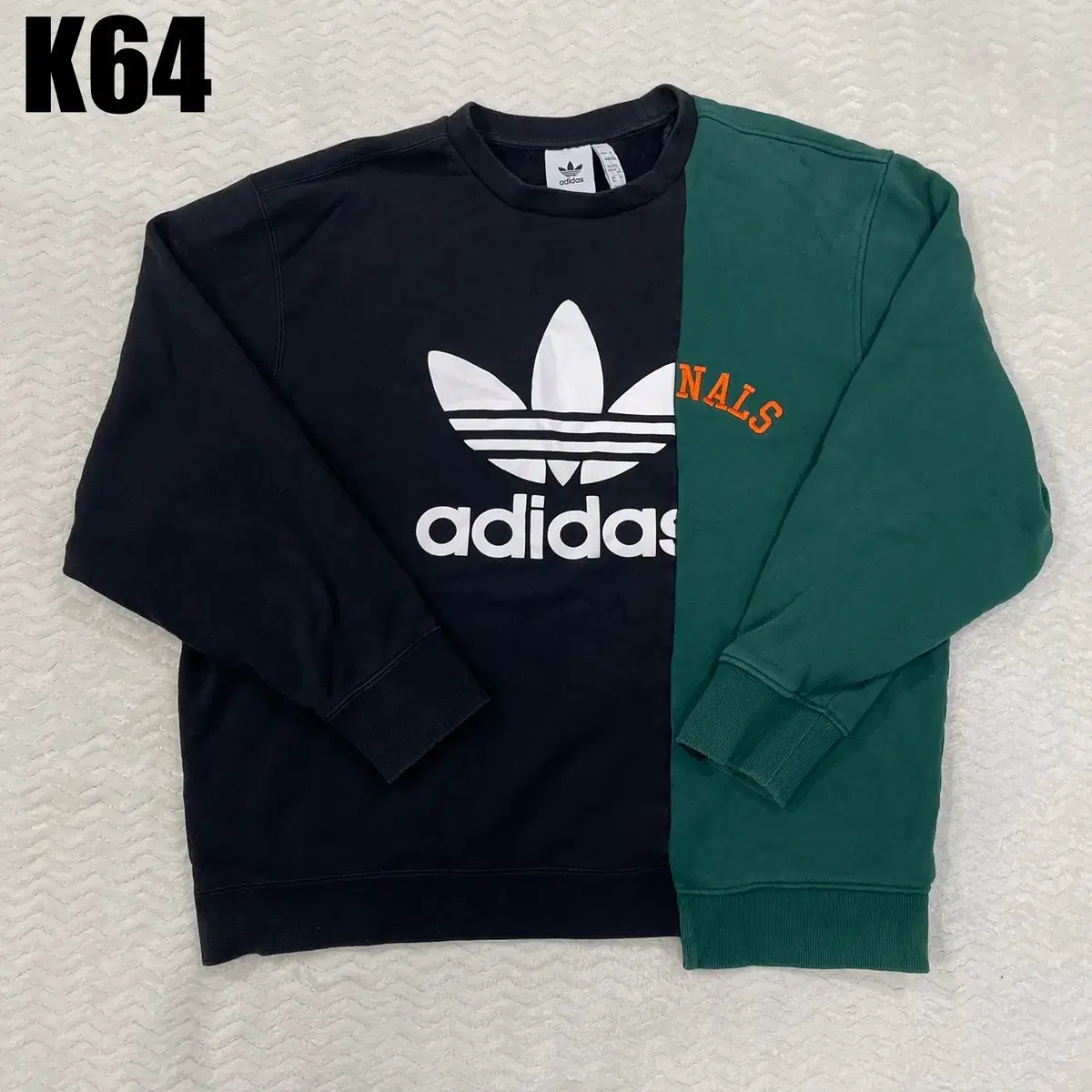 [3XL] 아디다스 모던레트로 크루 맨투맨 커스텀 스웻셔츠 K64