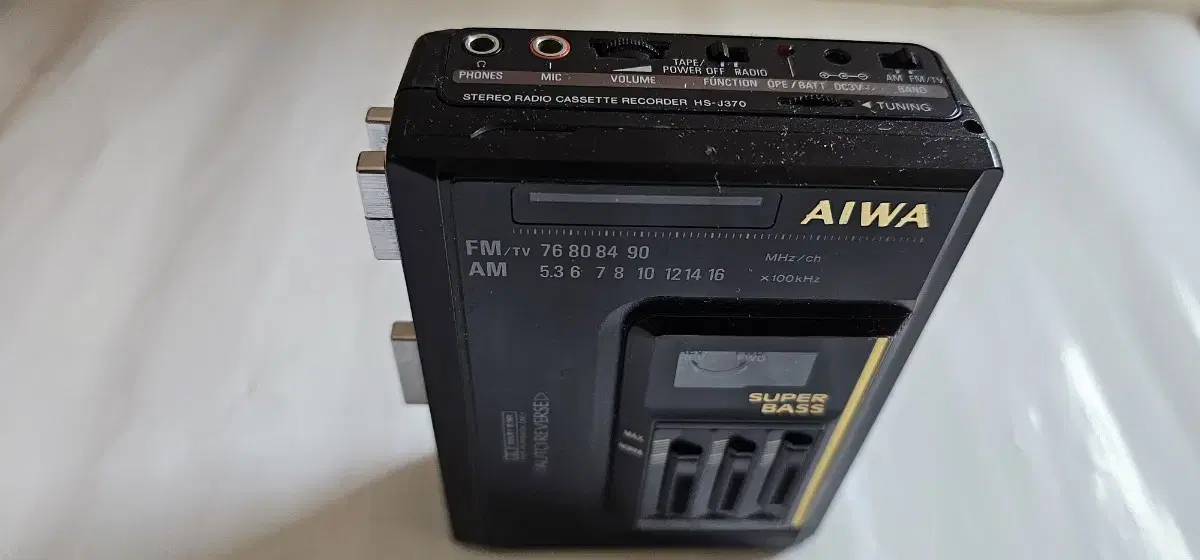 AIWA HS J370 워크맨 작동품